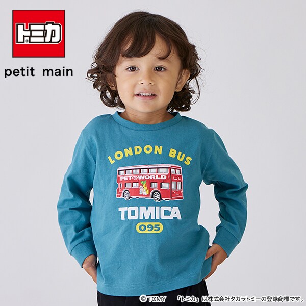 【WEBオリジナル】トミカロンドンバス長袖Ｔシャツ