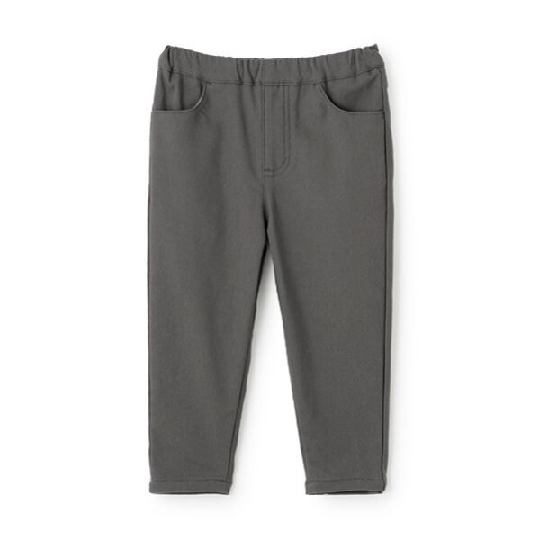 裏起毛のびのびストレッチパンツ(80cm ECRU(キナリ)): キッズ