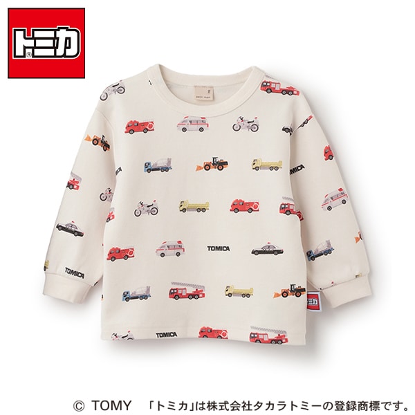 【TOMICA】総柄長袖Tシャツ