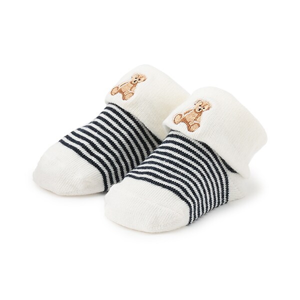 【POLO】刺しゅうカップソックス