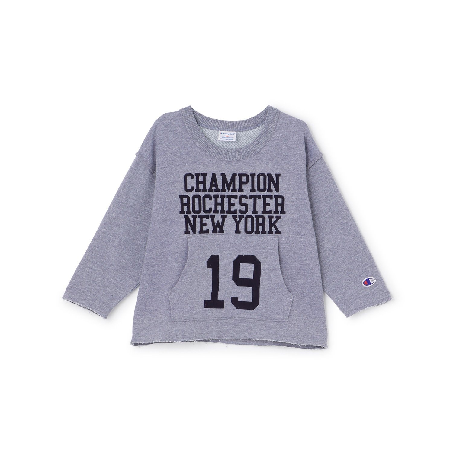 【champion】ナンバリングポケットトレーナー(サイズ:100～150)