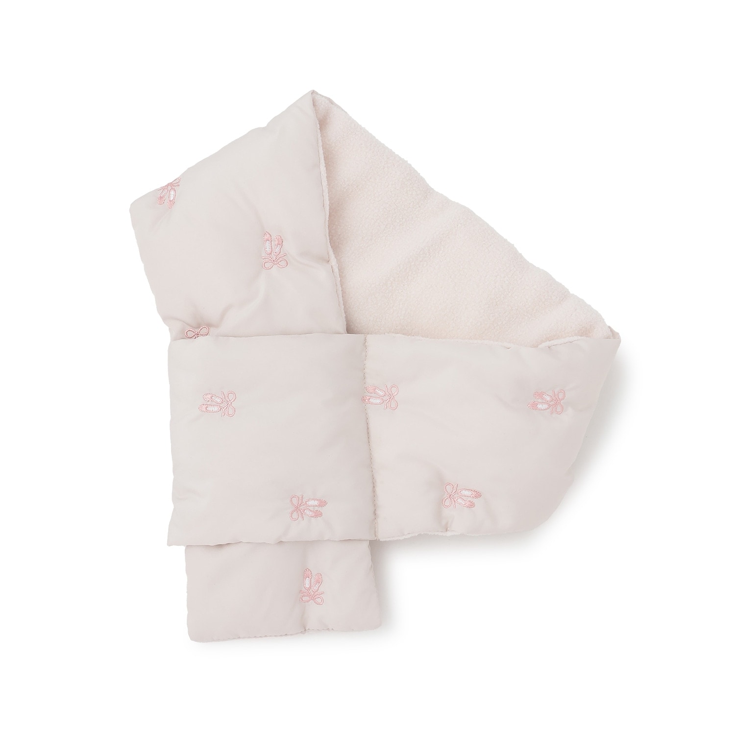 アソート刺しゅう中綿マフラー