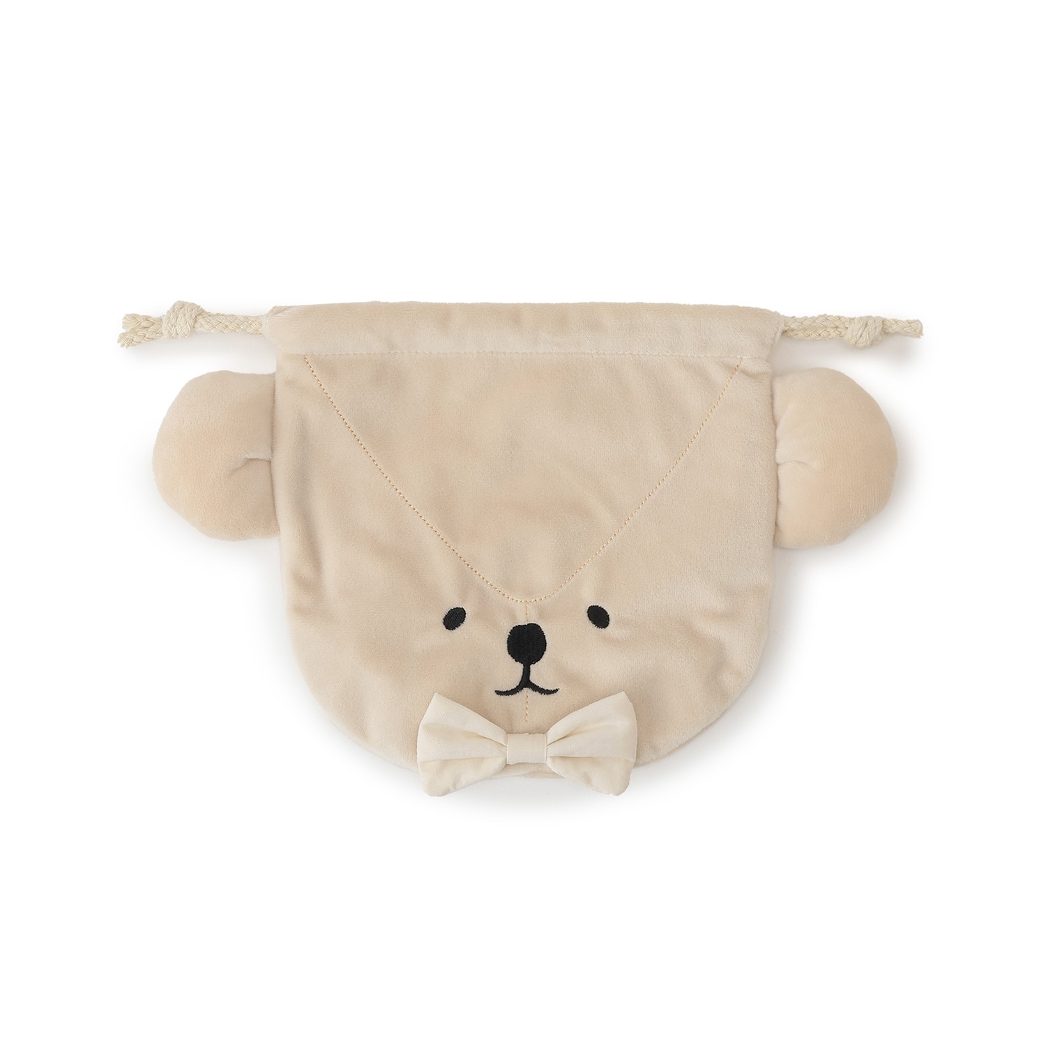 pupu&teteふわふわ巾着