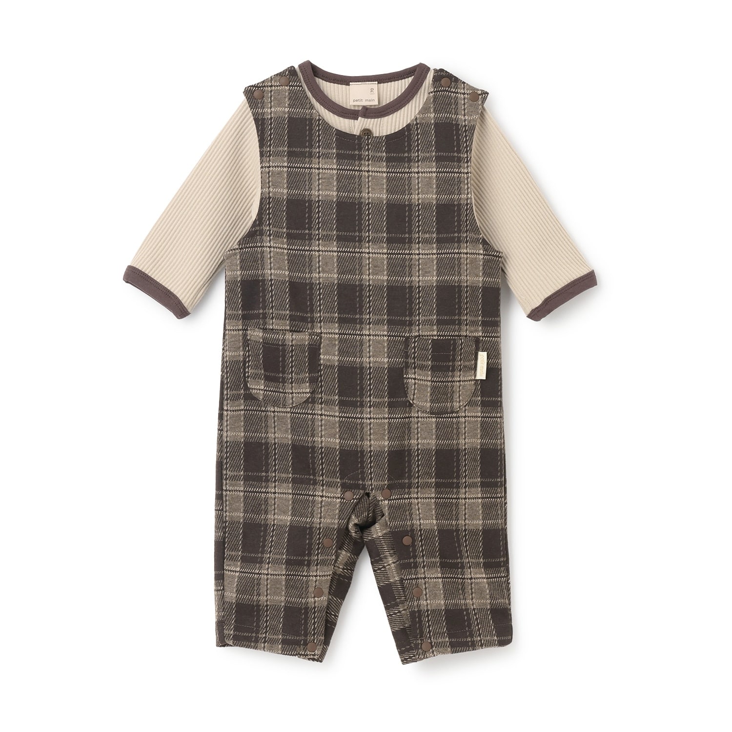 ロンパース＋サロペットセット