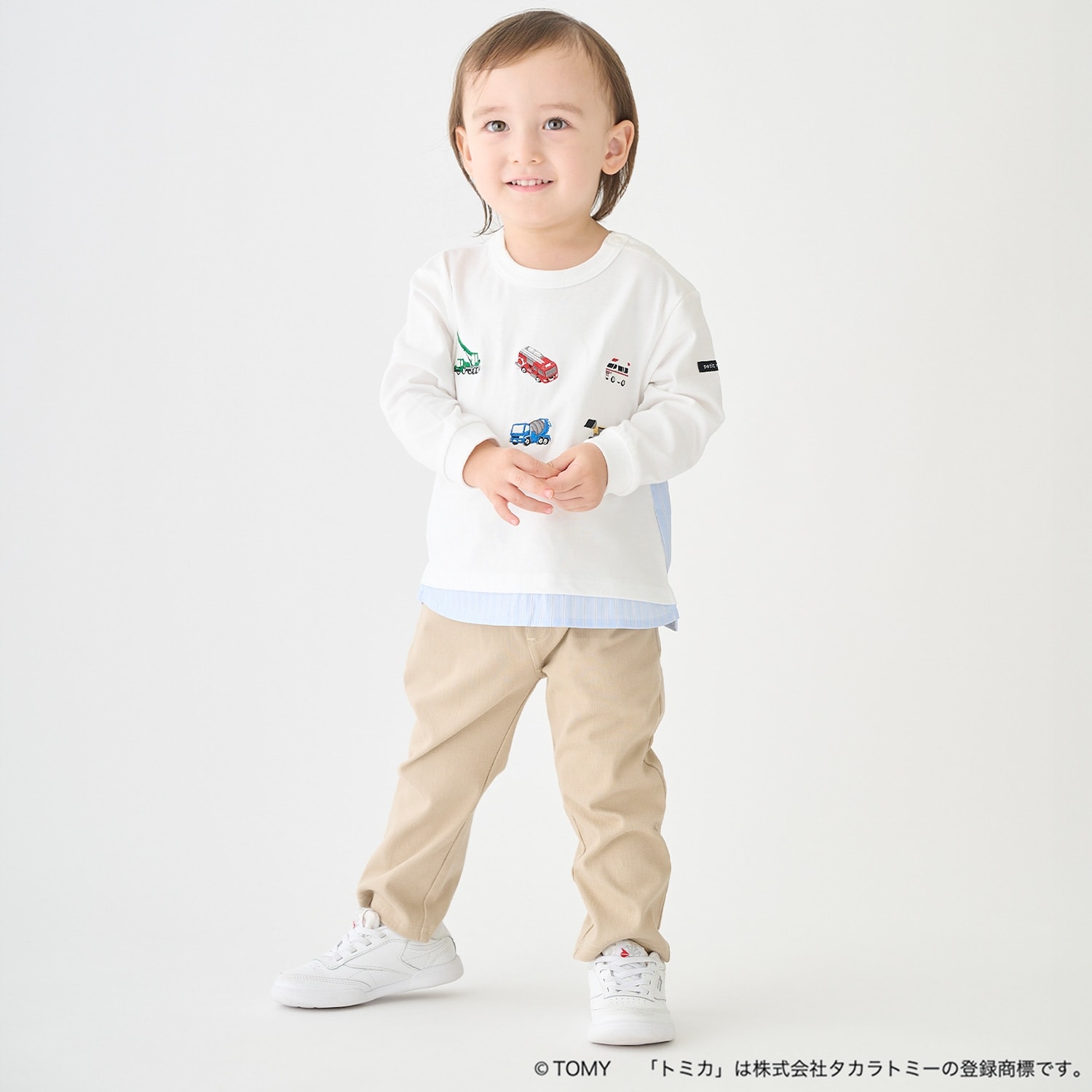 【TOMICA・ANIA】カットロングパンツ