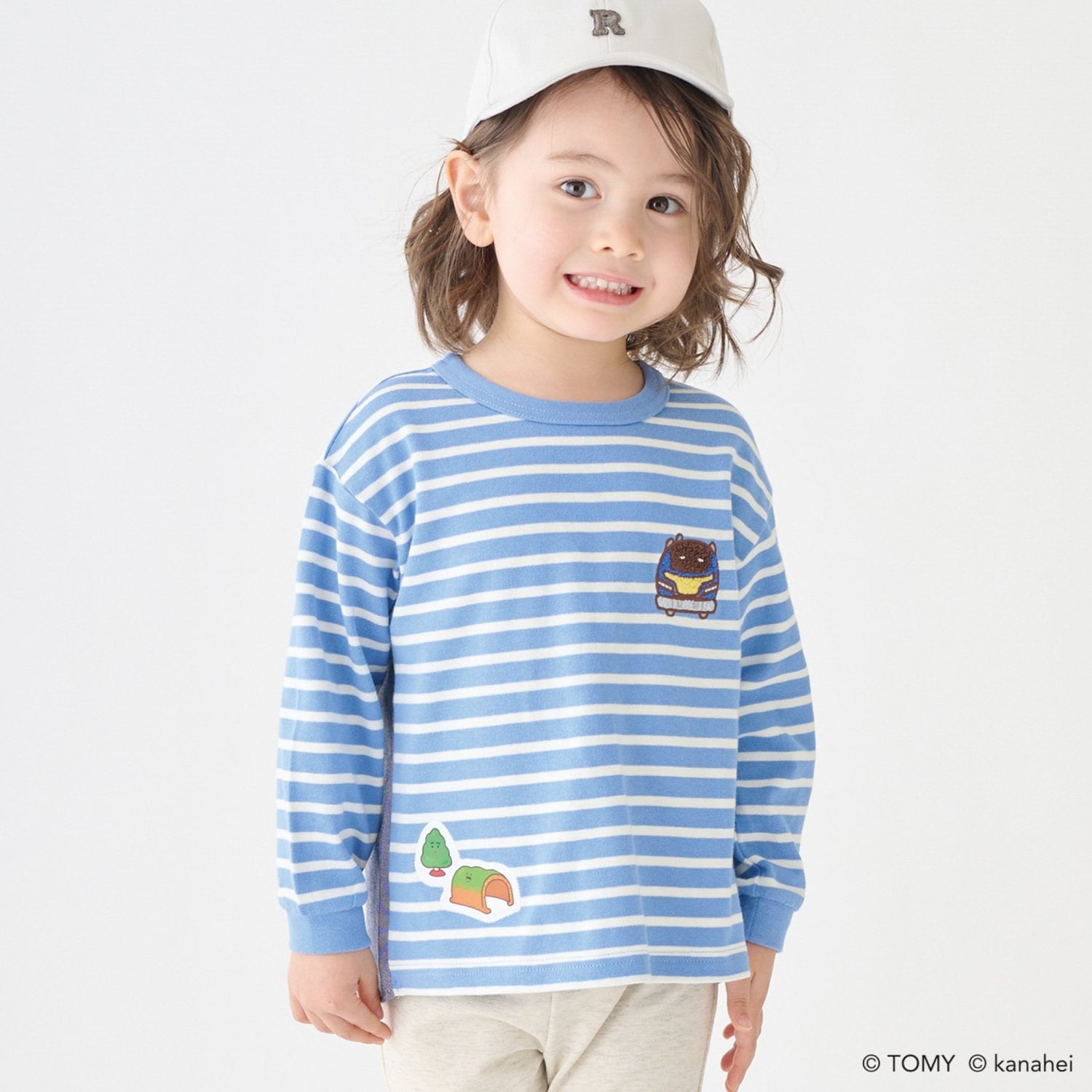 【あつまれ！プラレールズ】ボーダー長T