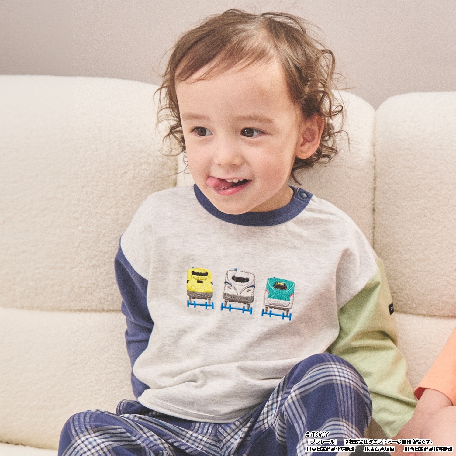 【プラレール】アソート長袖Tシャツ