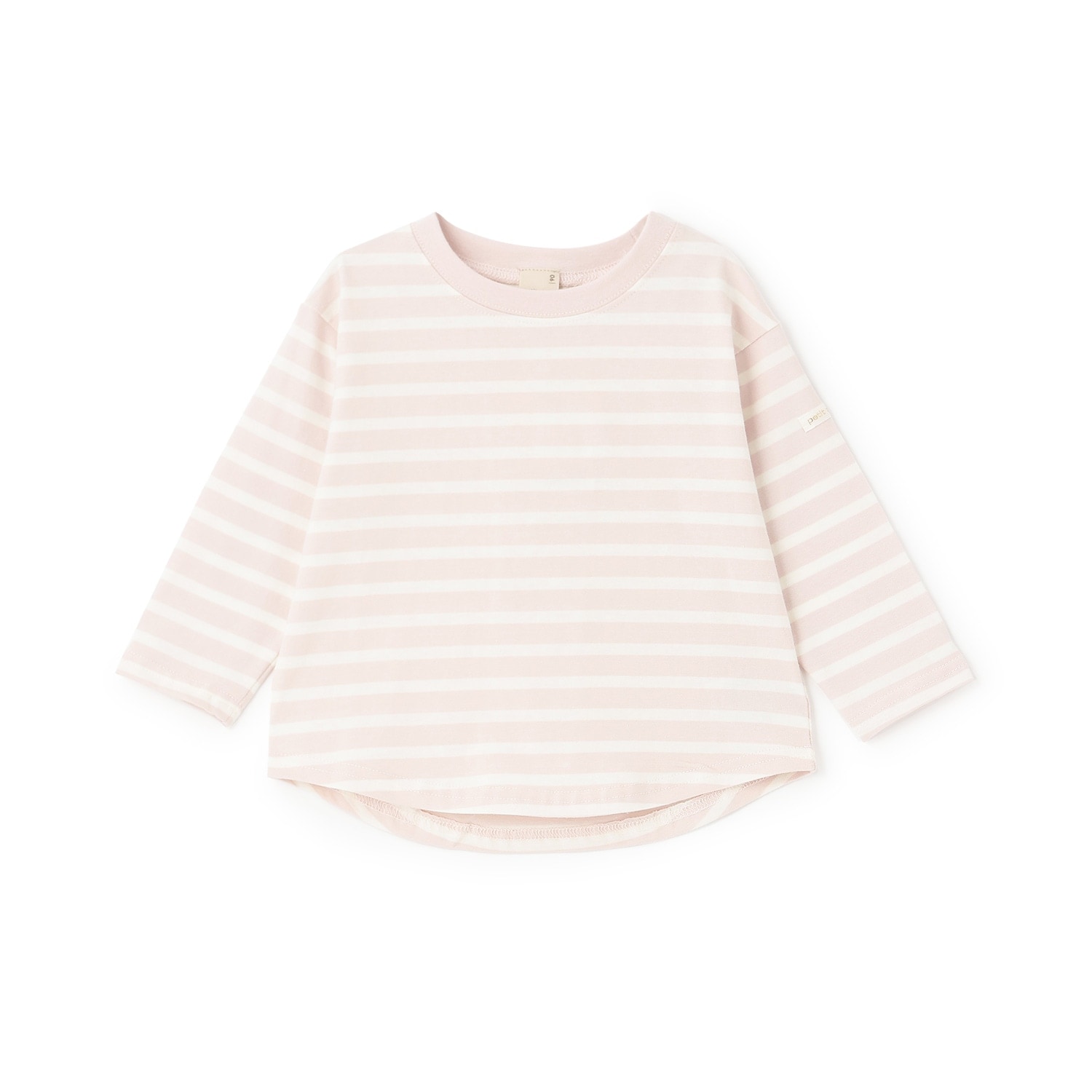 【食品防汚】ボーダー長袖Tシャツ