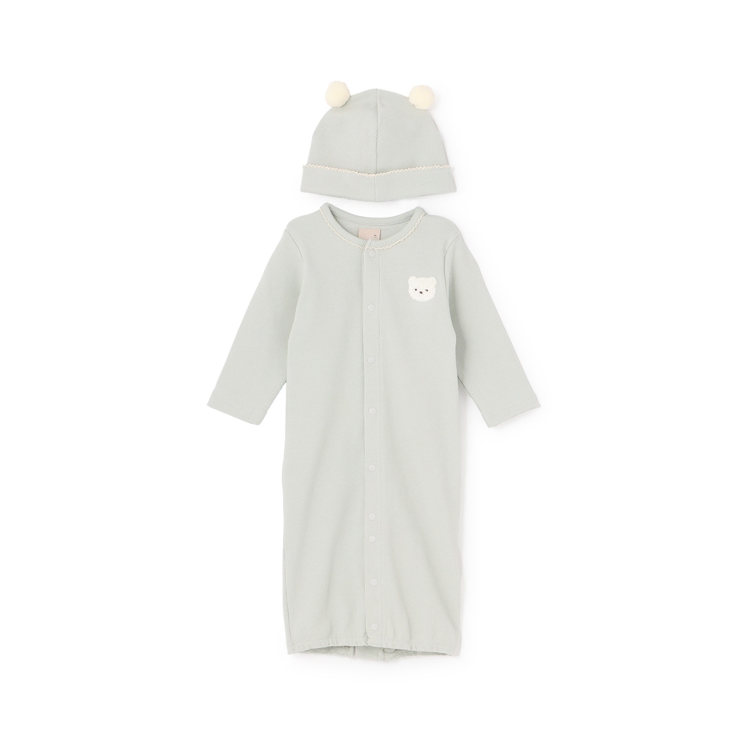 帽子つき2wayオール