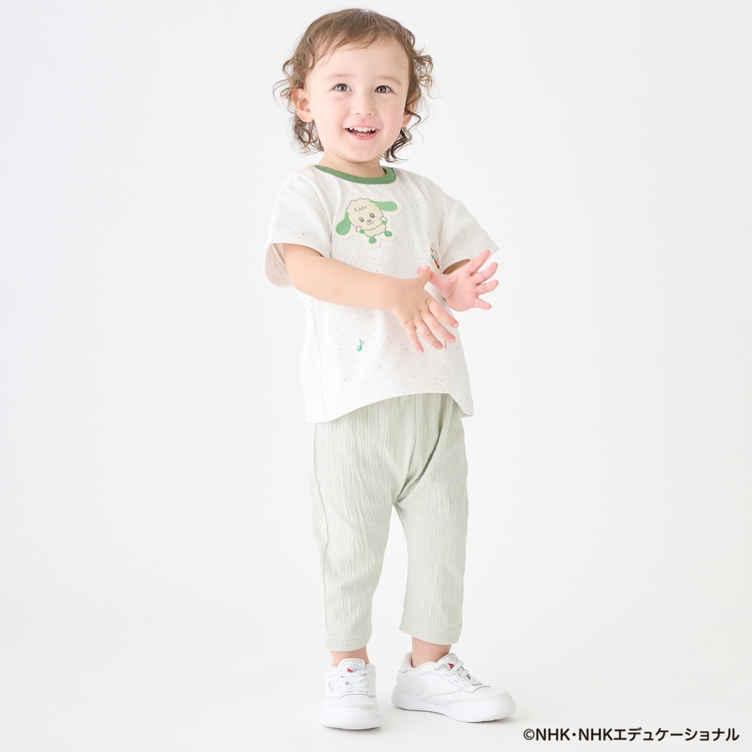 【いないいないばあっ！】刺繍レギンス