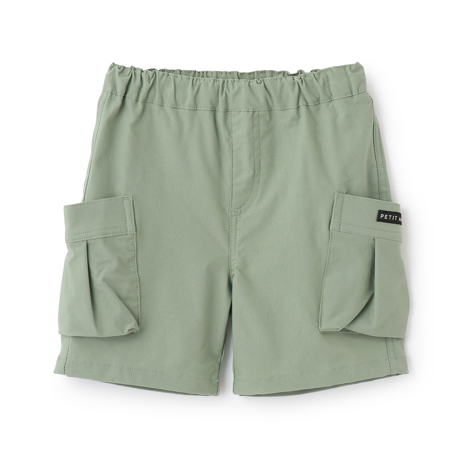 のびのびツイルポケットショートパンツ