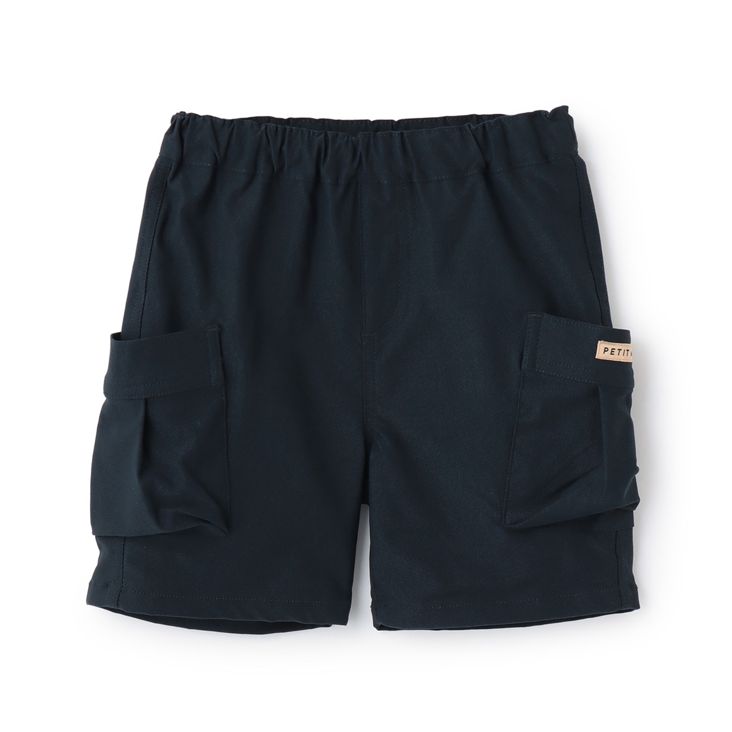 のびのびツイルポケットショートパンツ