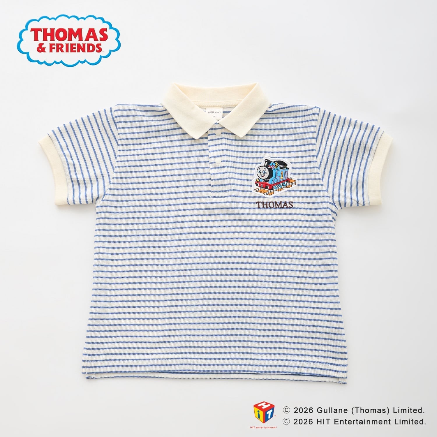 【3月13日発売予定】【きかんしゃトーマス】半袖ポロシャツ