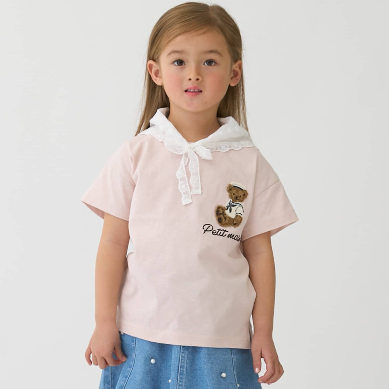 くまマリン半袖Tシャツ