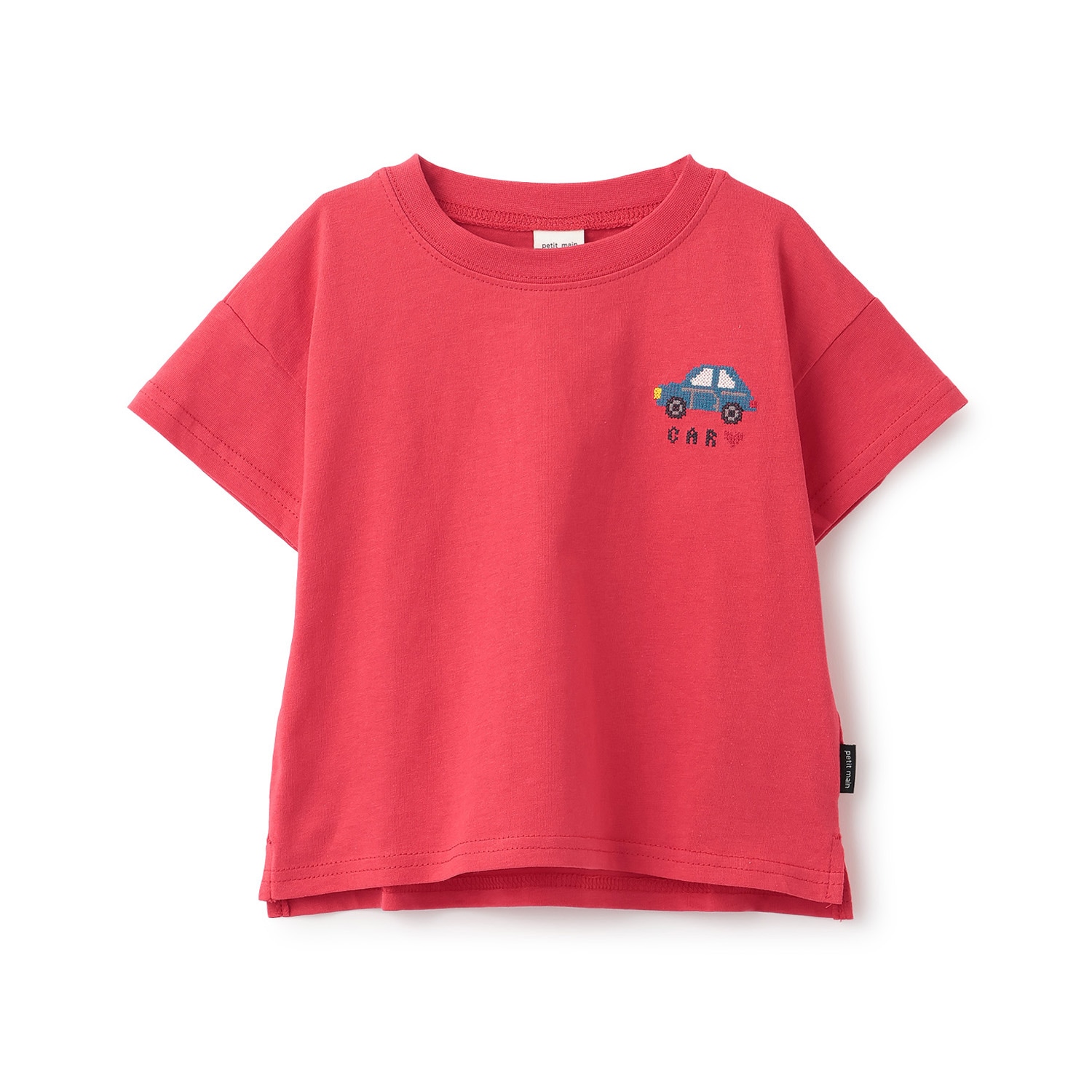 【食品防汚】刺しゅう半袖Tシャツ