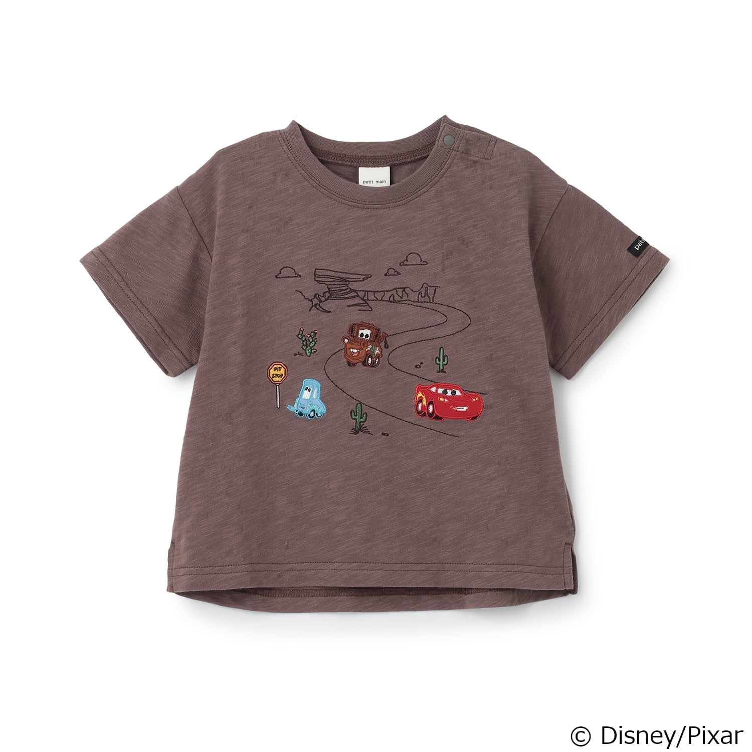 【Disney/Pixar】【接触冷感】カーズ / アップリケTシャツ