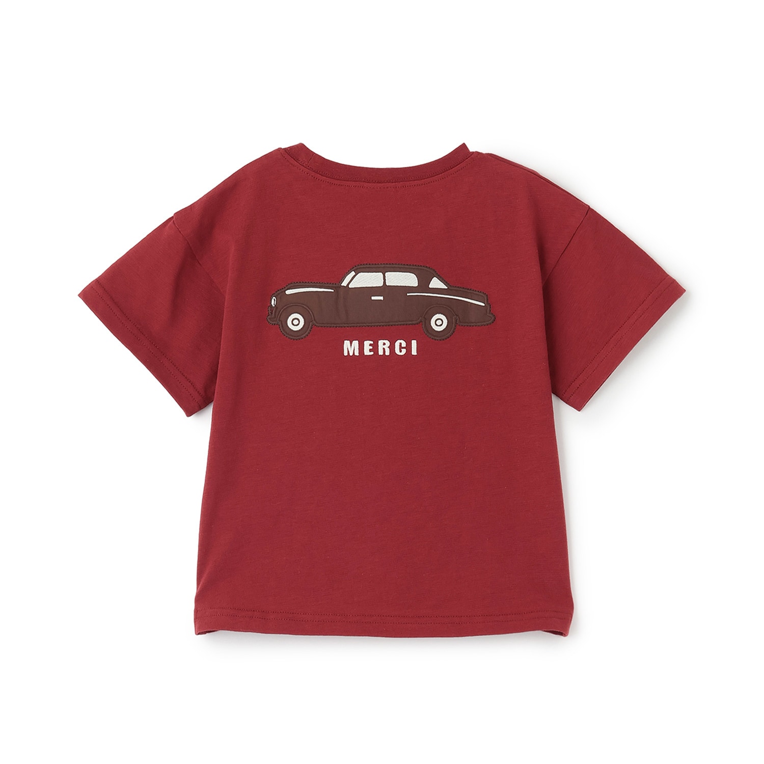 【接触冷感】バックアップリケ半袖Tシャツ