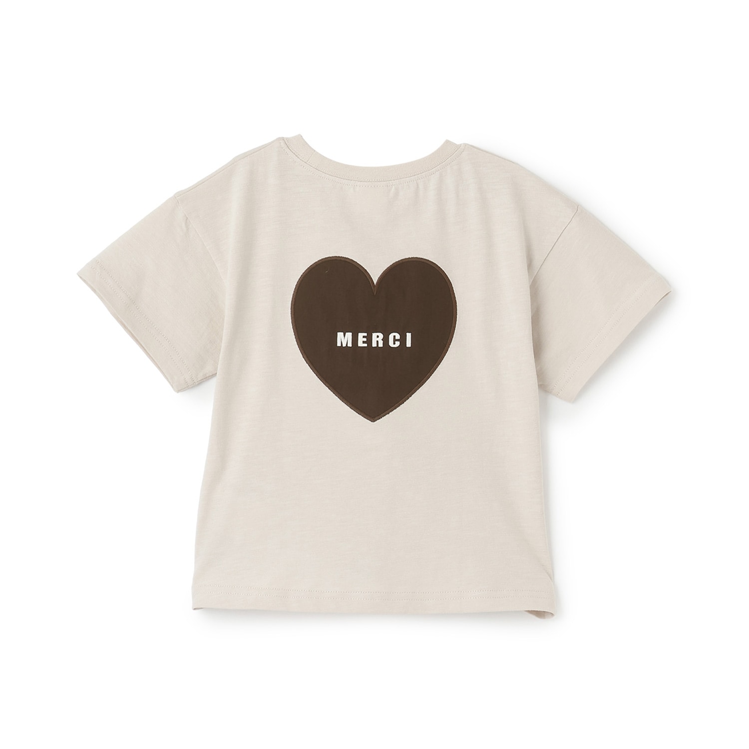 【接触冷感】バックアップリケ半袖Tシャツ