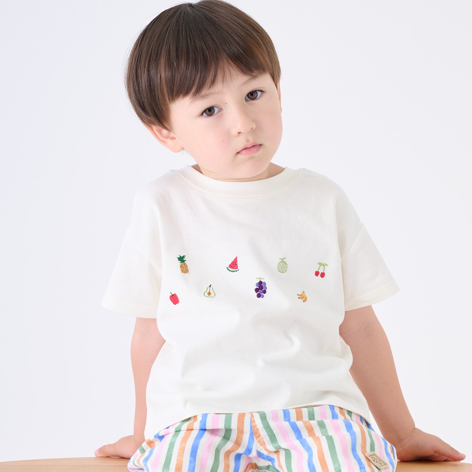 【接触冷感】前後で着れる2WAY半袖Tシャツ