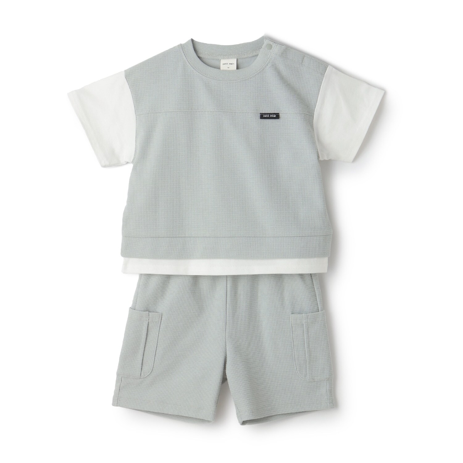 【接触冷感】ドッキングカットセットアップ