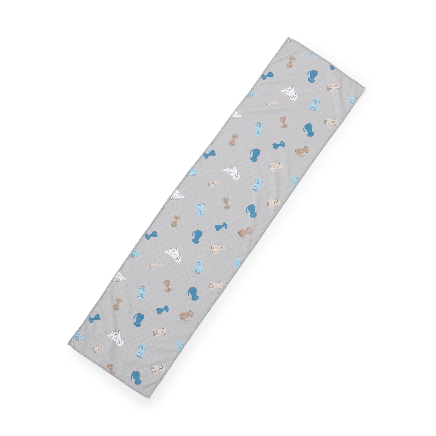 【シリコンケース&カラビナ付】ひんやりタオル