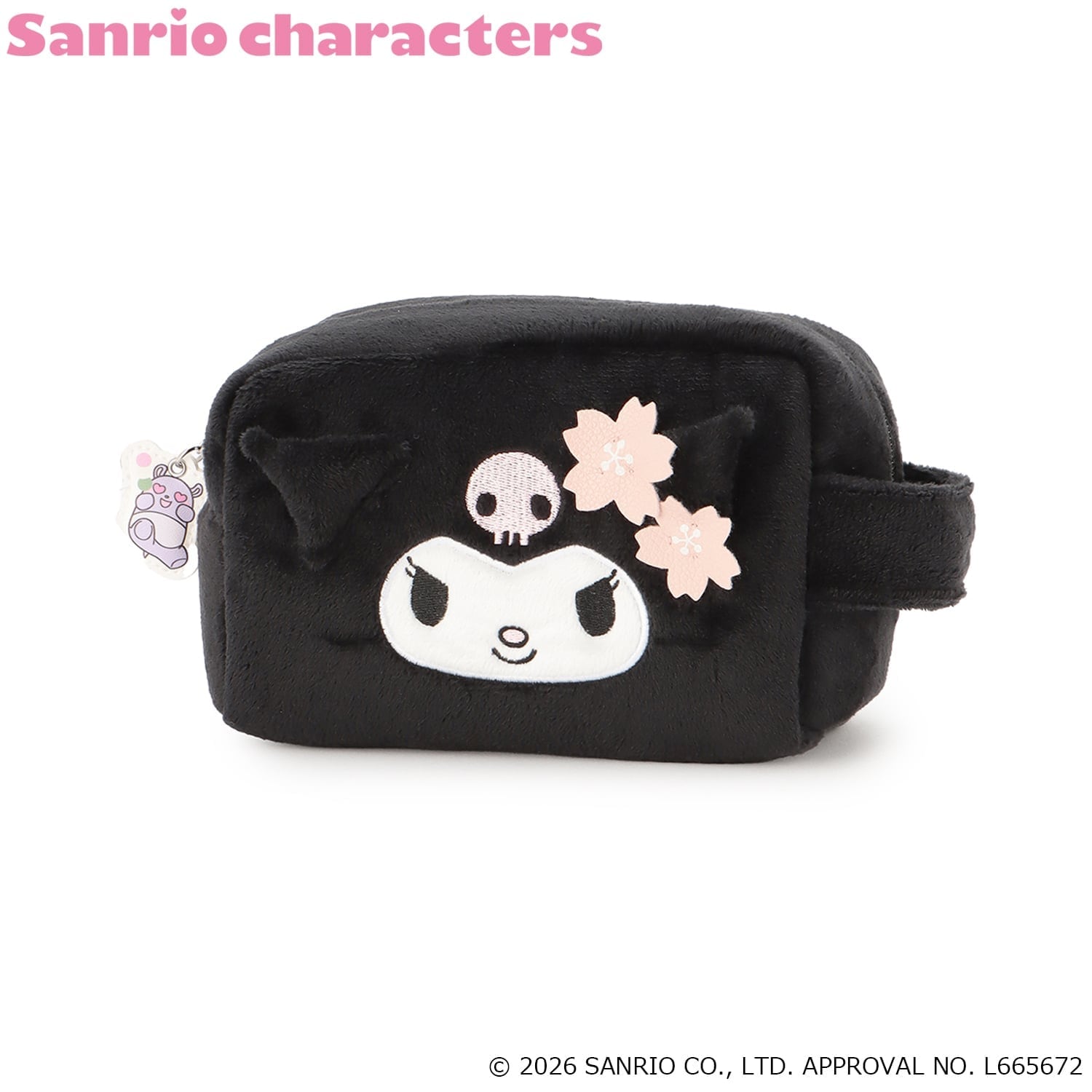 【サンリオキャラクターズ】お顔ポーチ/LG