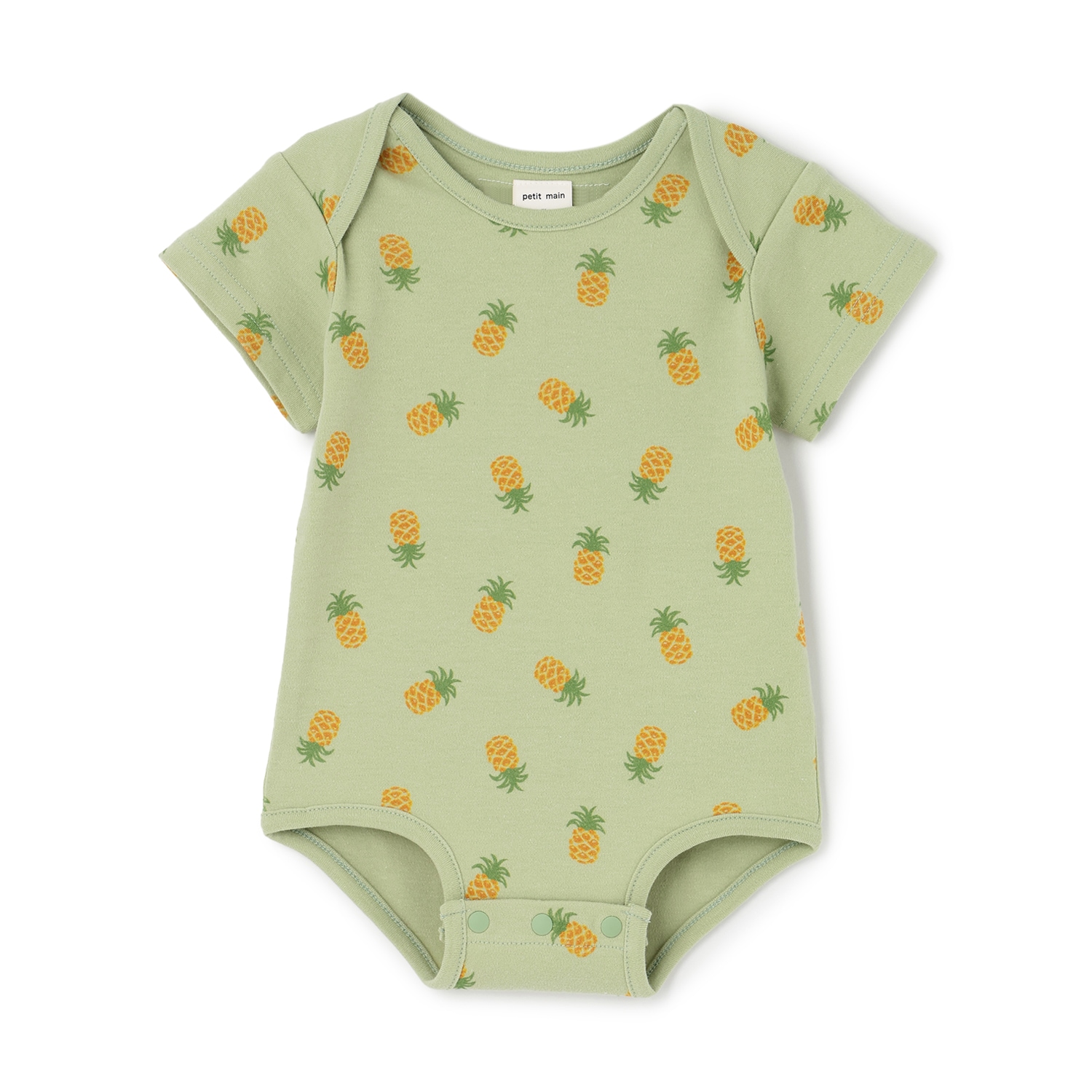 半袖ロンパース