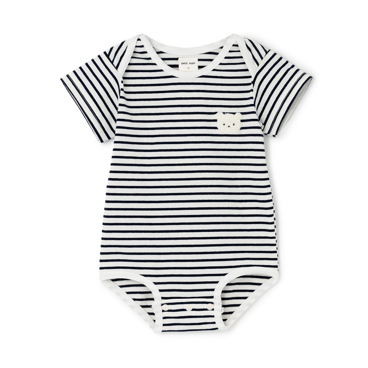 半袖ロンパース