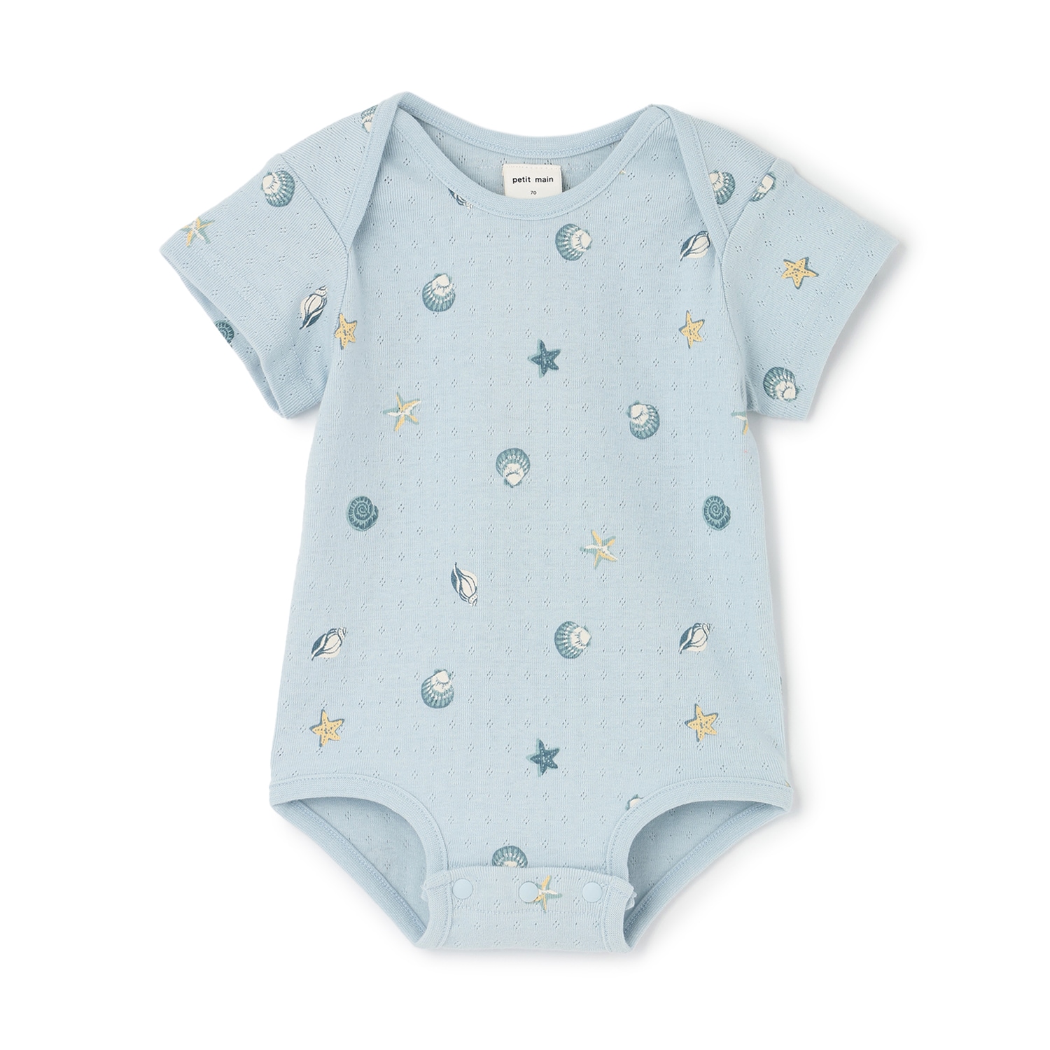 半袖ロンパース