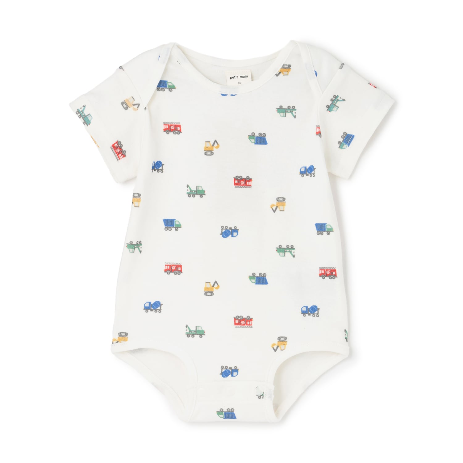 半袖ロンパース