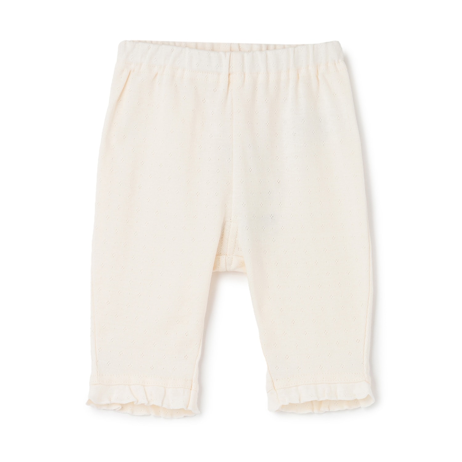 【プティプラ】裾フリル7分丈レギンス