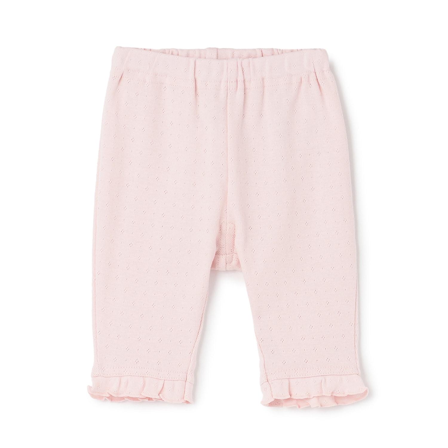 【プティプラ】裾フリル7分丈レギンス