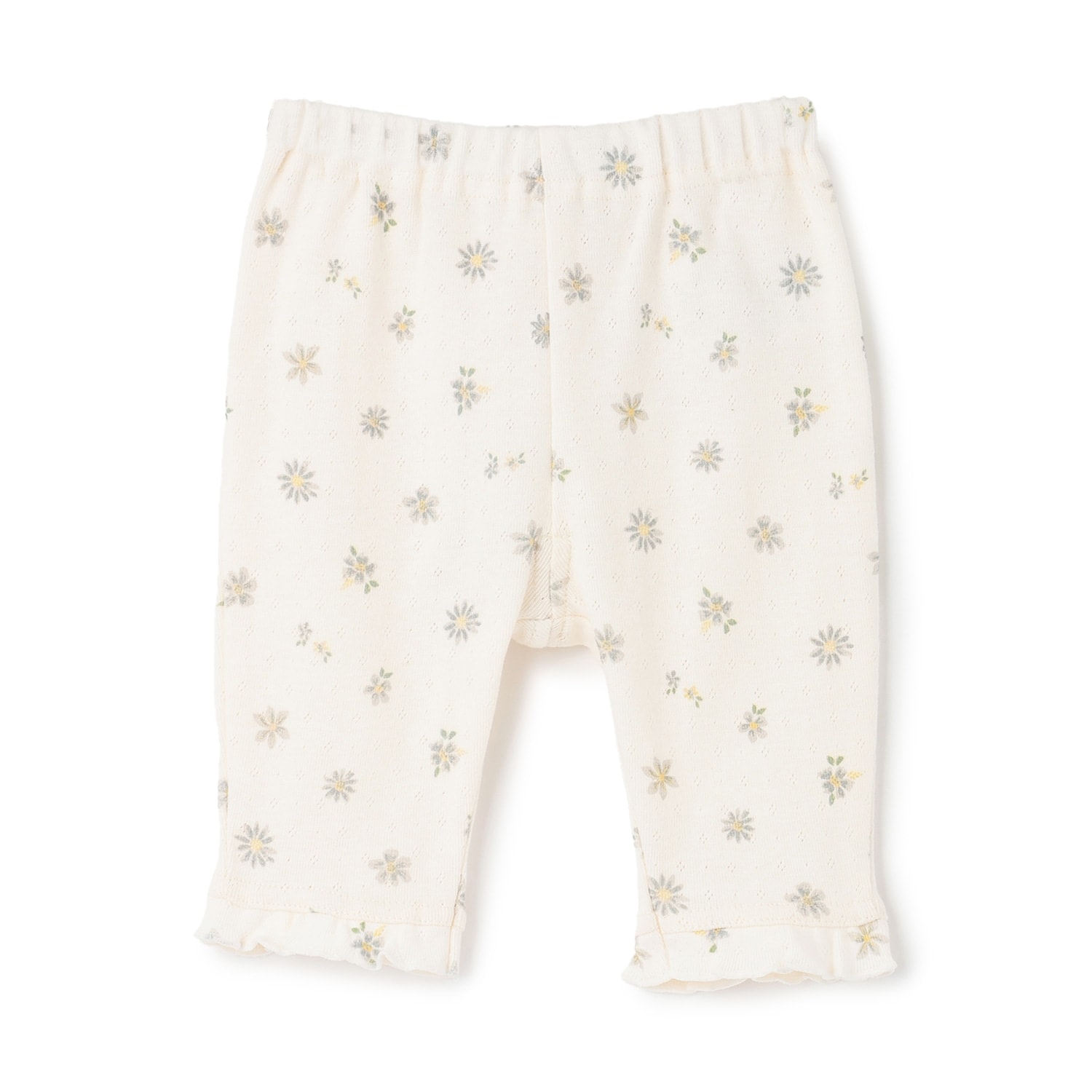 【プティプラ】裾フリル7分丈レギンス