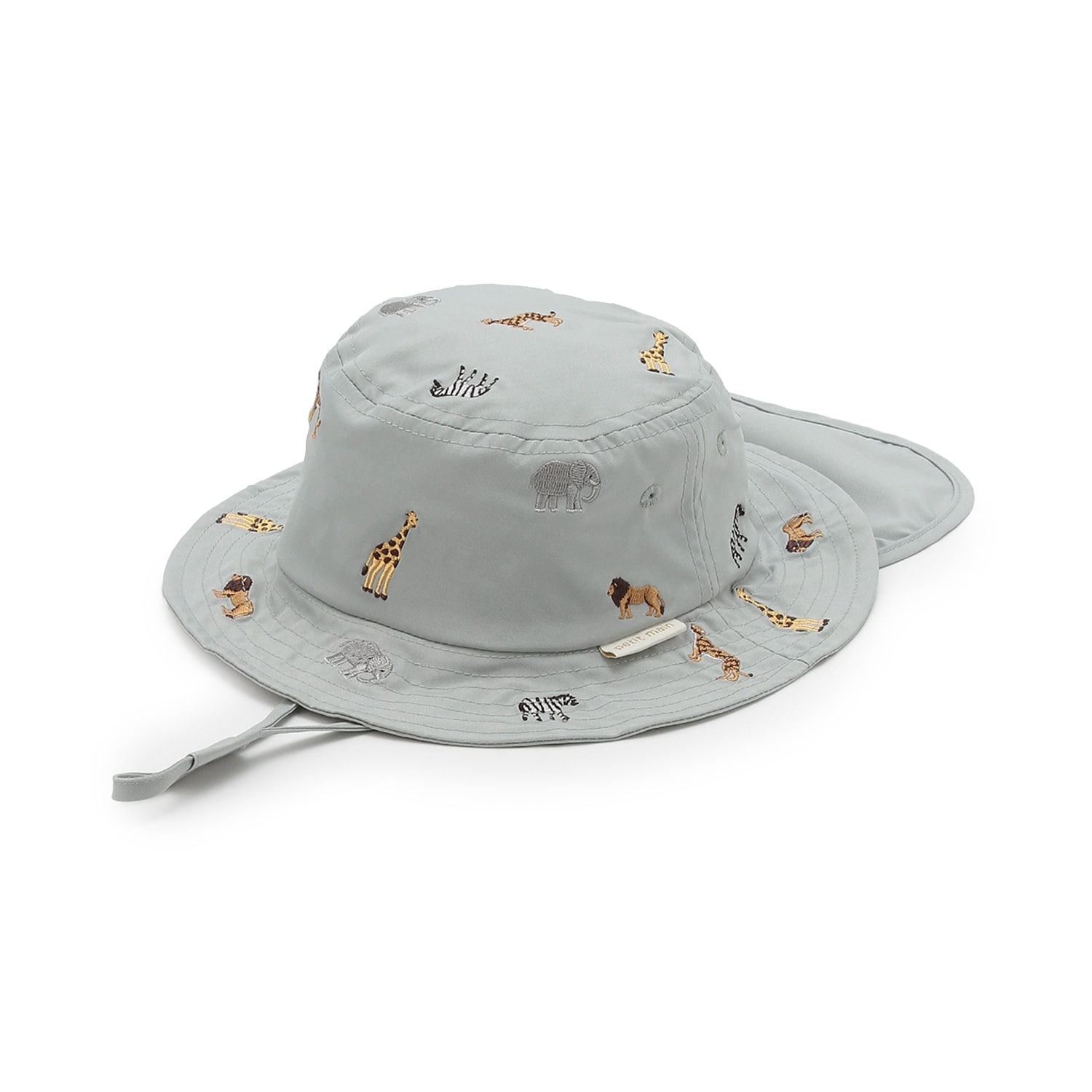 【遮熱】刺しゅうバケットハット