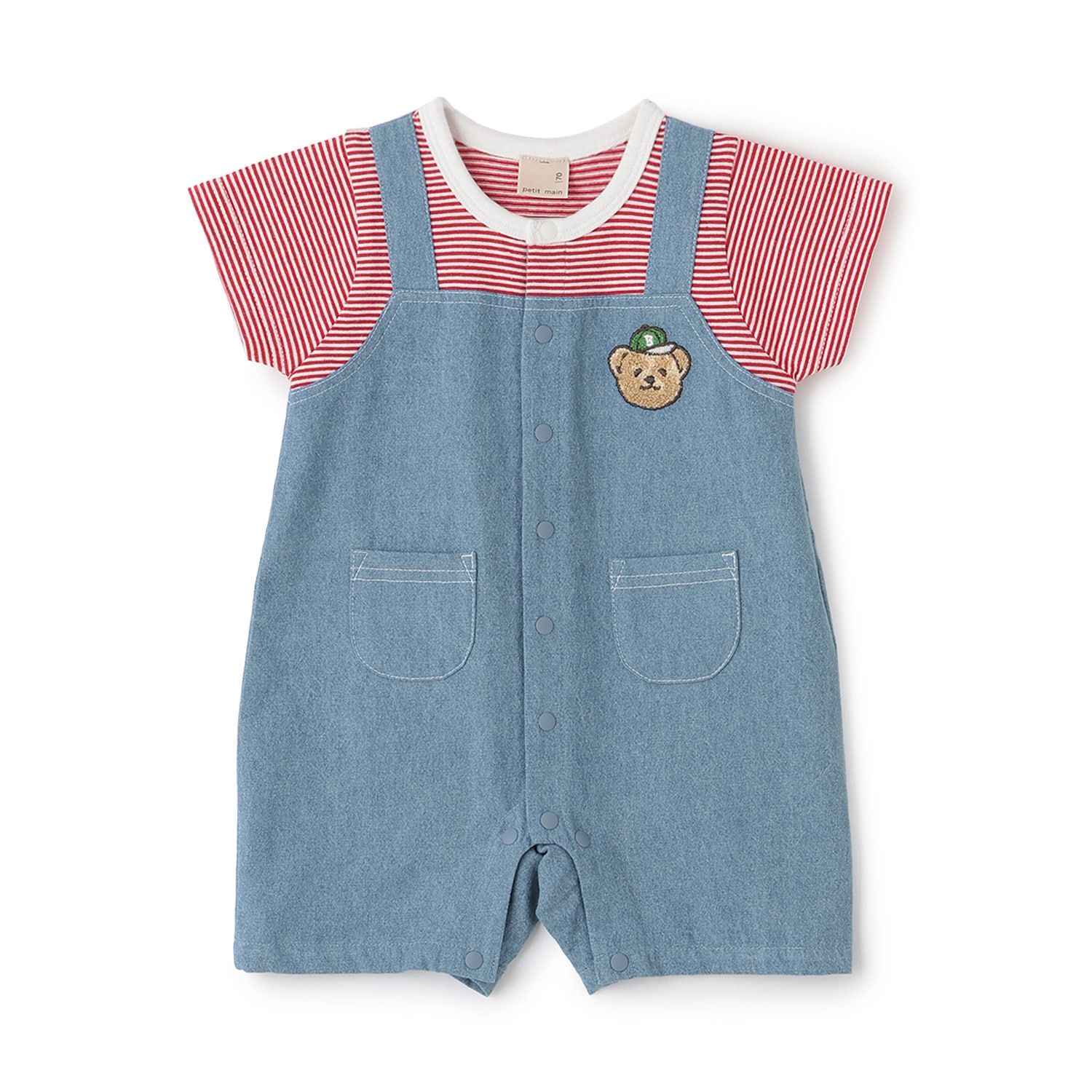 サロペットカバーオール