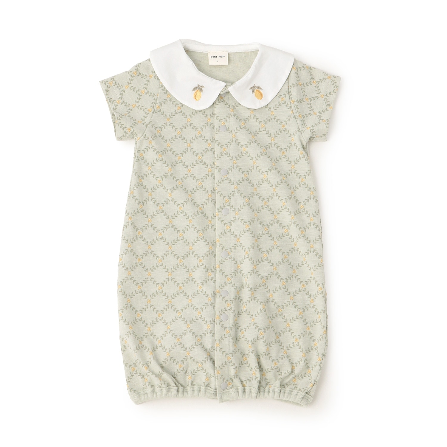 フルーツ衿刺しゅう2wayオール