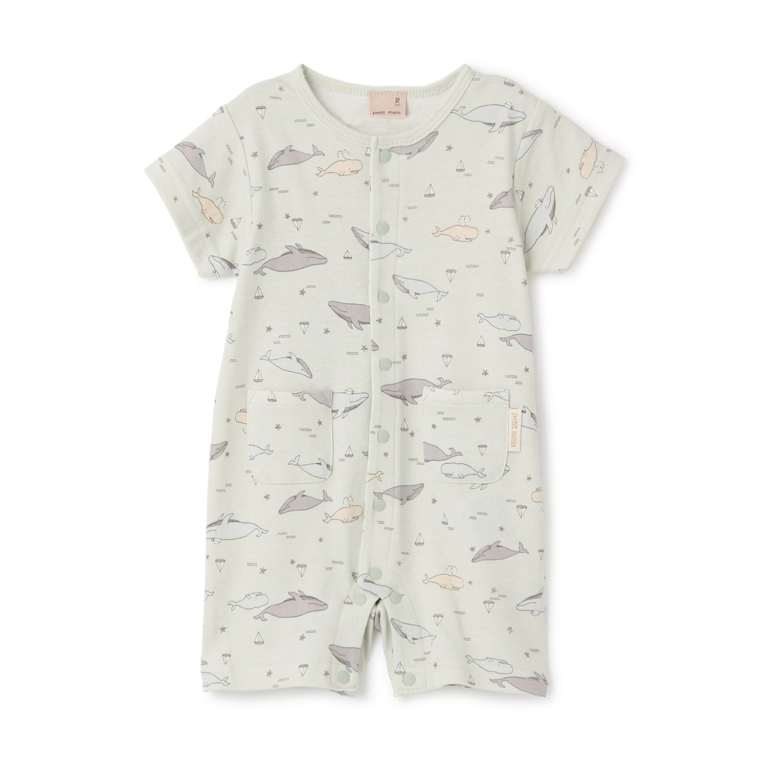 【涼感加工】アソート総柄カバーオール