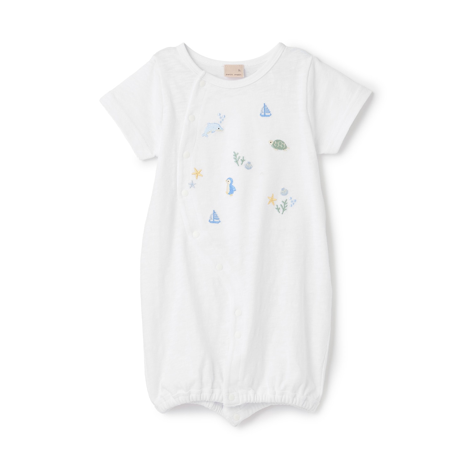 海の生き物刺しゅう2wayオール