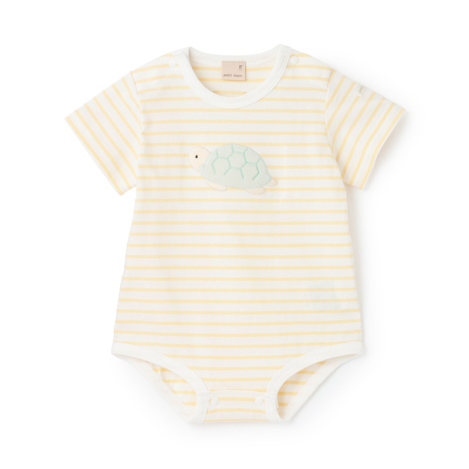 【オーガニック】海の生き物ロンパース