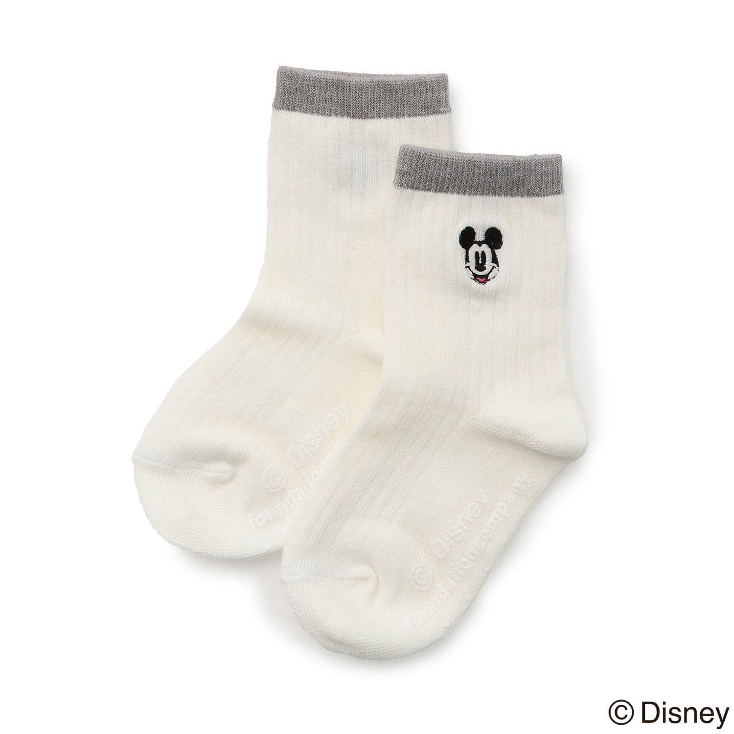 【Disney】ミッキー刺しゅうソックス