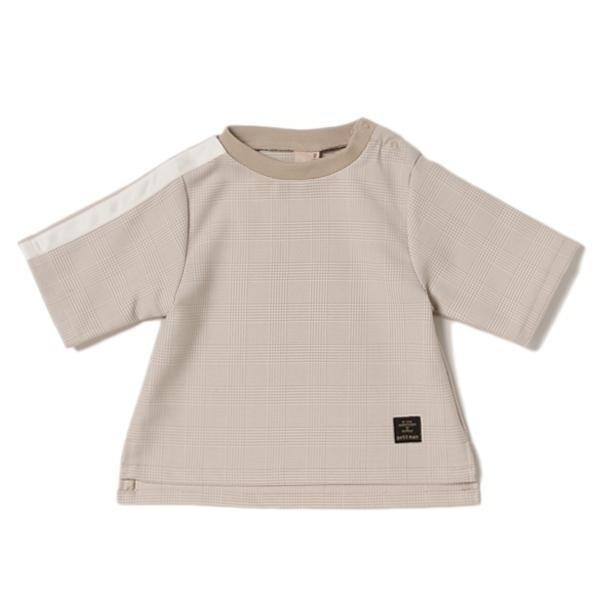 グレンチェック柄Tシャツ