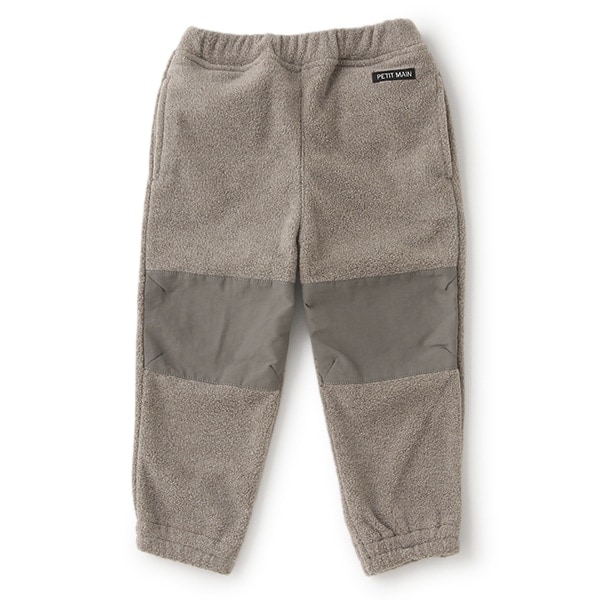 裏起毛 膝パッチパンツ(80 黒): キッズ - ナルミヤ オンライン