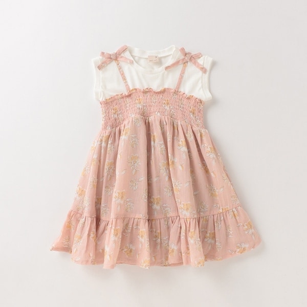 ドッキングティアードワンピース