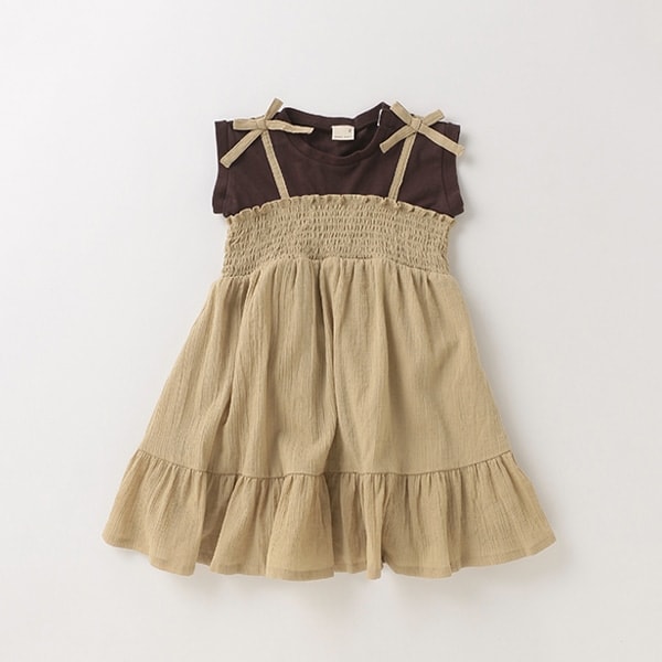 ドッキングティアードワンピース