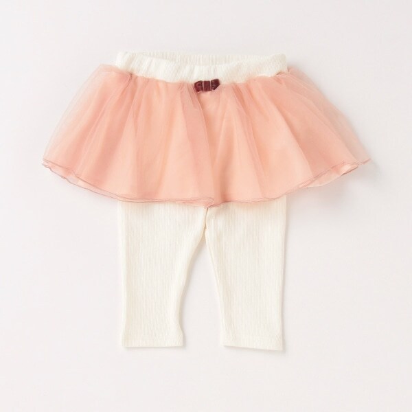 NARUMIYA ONLINE｜ナルミヤ オンラインの公式通販サイトチュールスカートつきレギンス(70 ライト ピンク): 新生児