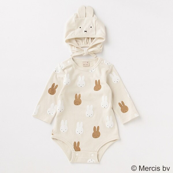 ASH SQUIRREL BONNET＋ petitmain ミッフィー 出産祝い
