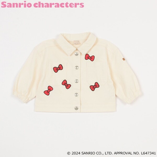 【サンリオキャラクターズ】リボンシャツジャケット