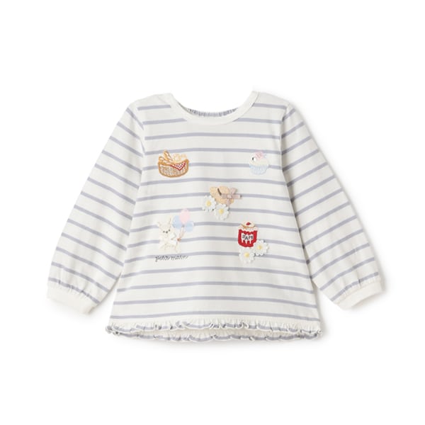 puputeteアップリケTシャツ