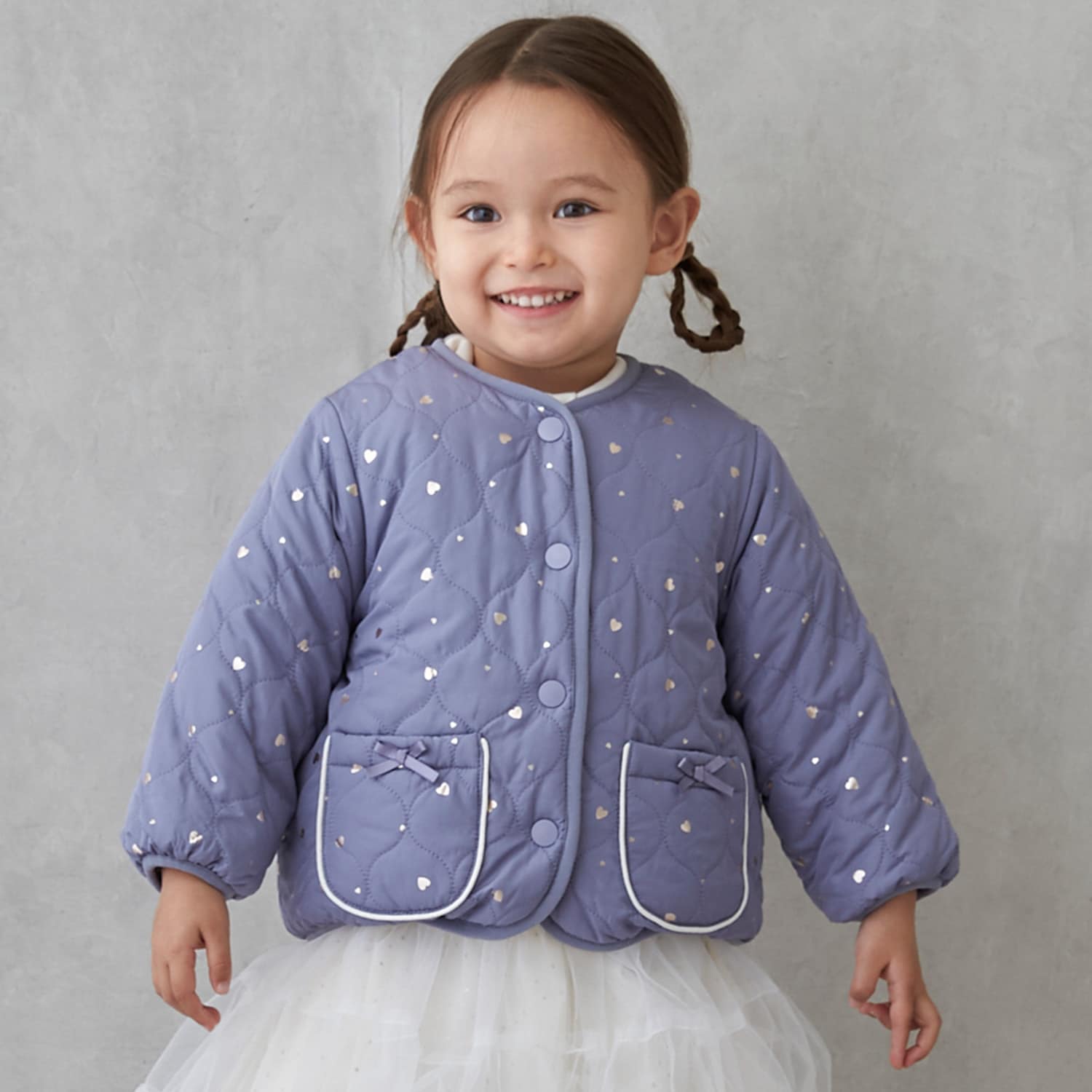 【リンク】箔プリントリバーシブルジャケット