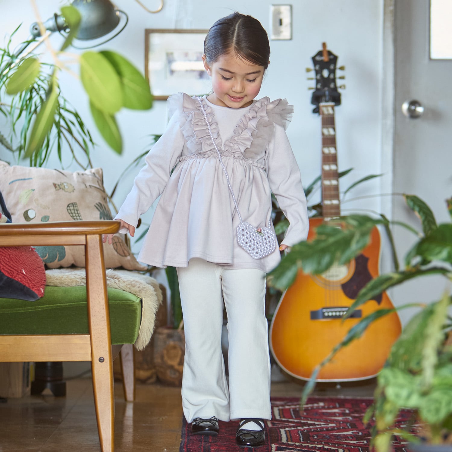 カットコールフレアパンツ